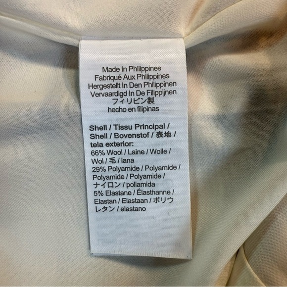 J. Crew Wool Blend Plaid Red and Black Trousers Pants Sz 8 Lined 4 Pocket NWOT - Picture 9 of 14